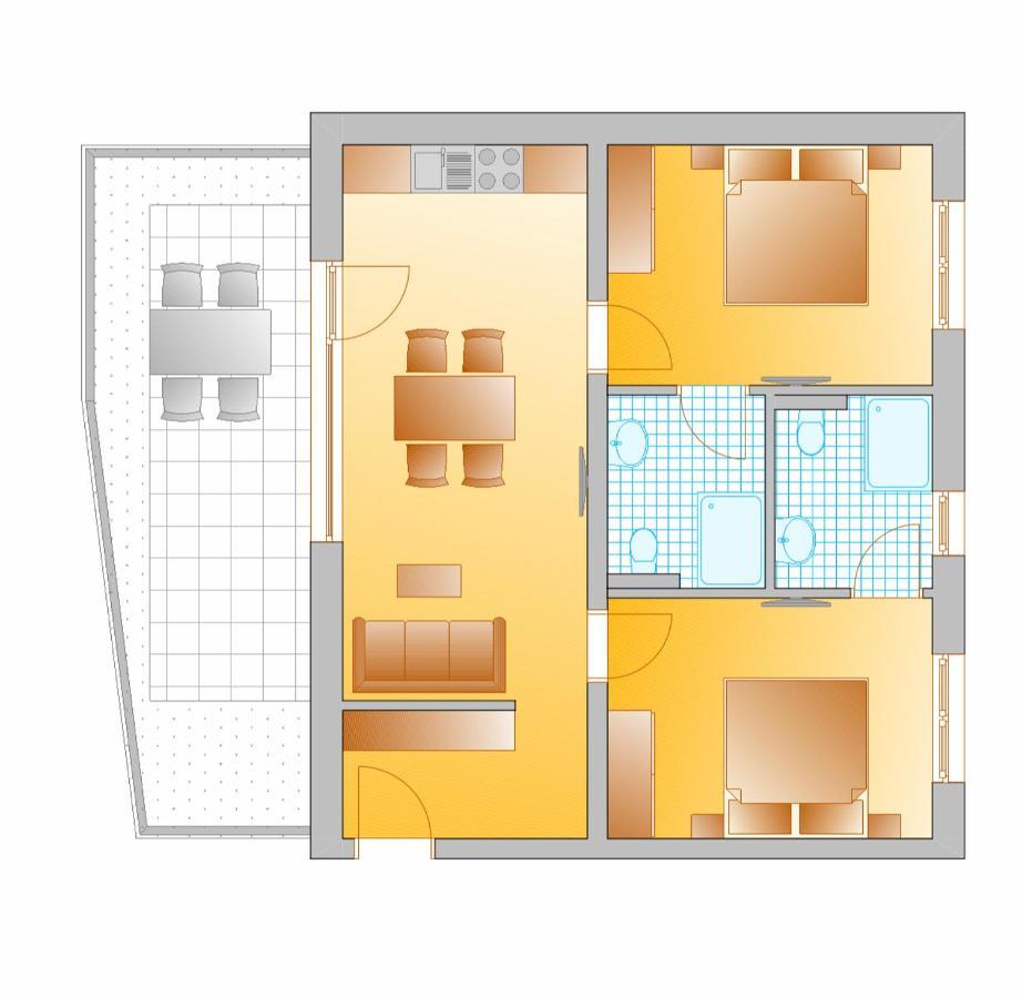 Appartement Hammerrain 弗拉绍 外观 照片
